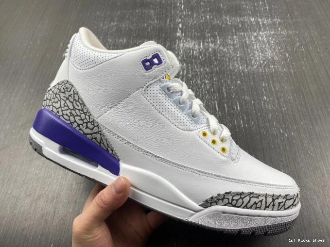 1st Kicks PE Bryant Retro Jordan 3 869802-907 Kobe 0816